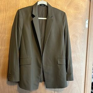 Theory Green blazer